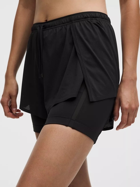 lululemon athletica Pants - Lightweight 2-in-1 Running High-Rise Short